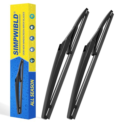 SIMPWIBLD 10 Inch Rear Wiper Blade for 2013-2017 Toyota RAV4 Windshield Wiper Blade Set (Set of 2) - Image 1