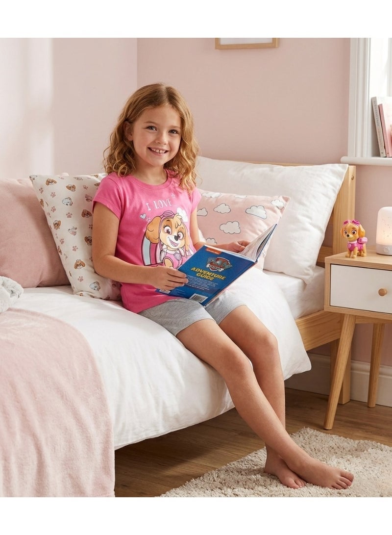 Nickelodeon Paw Patrol Paw Patrol pink two-piece pajama set 100% cotton by kids tv - Image 3