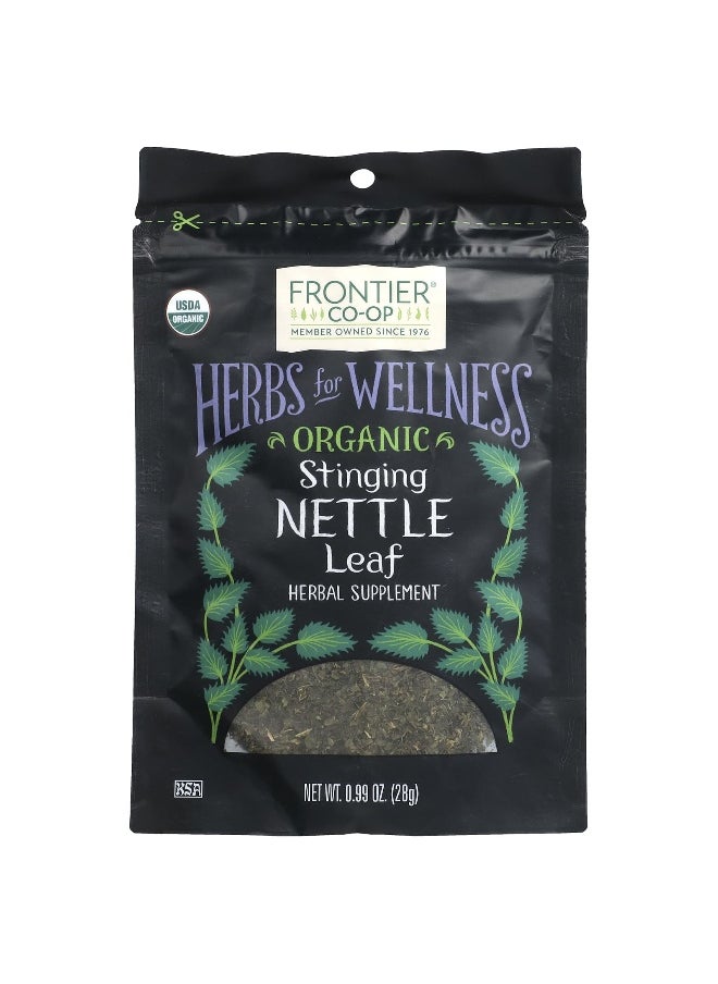 Frontier Co-op Frontier Co-op, Organic Stinging Nettle Leaf, 0.99 oz (28 g)  - Image 1