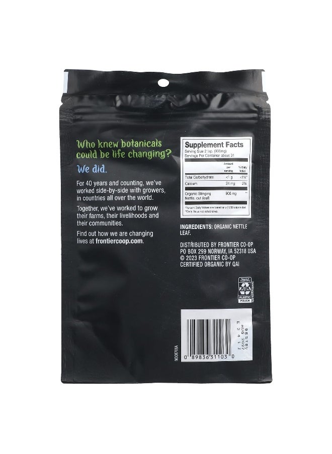 Frontier Co-op Frontier Co-op, Organic Stinging Nettle Leaf, 0.99 oz (28 g)  - Image 2