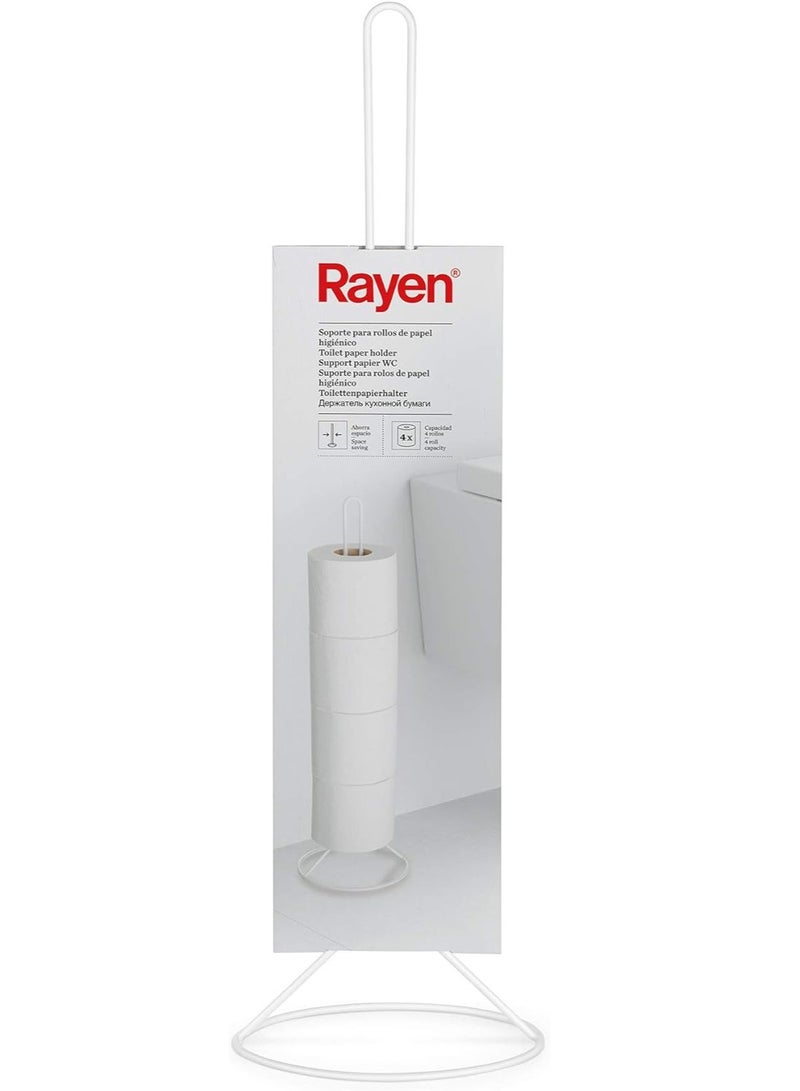 Rayen Toilet Paper Holder Matte White - Image 5
