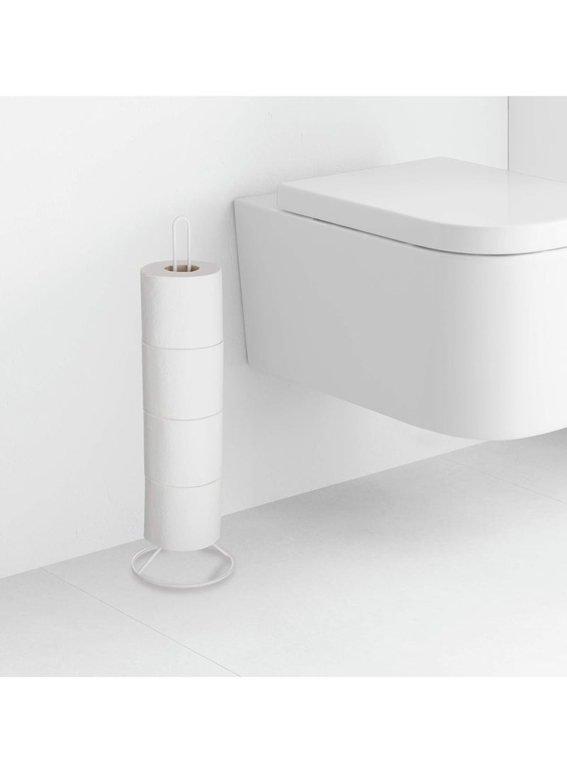 Rayen Toilet Paper Holder Matte White - Image 4