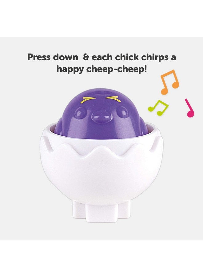 TOMY Toomies Hide & Squeak Eggs Toddler Toys - Matching and Sorting Games - Toddler Sensory Toys for Hand Eye Coordination and Color Recognition - Ages 6 Months and Up - Image 5