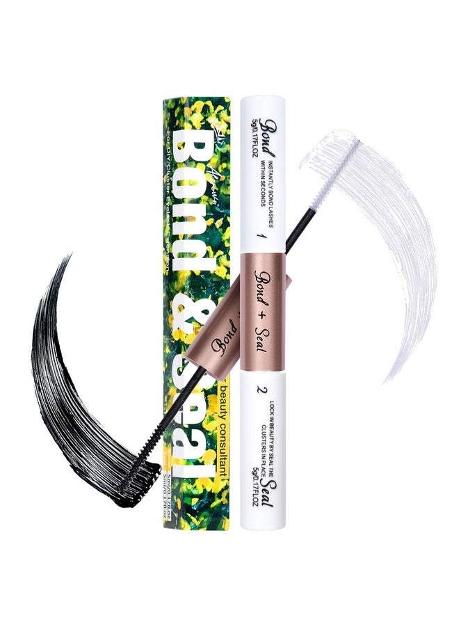 ALICROWN HAIR Lash Bond and Seal Eyelash Glue Strong Hold Lash Glue and Sealant Waterproof Long Lasting Eyelash Bond for DIY Eyelash Extensions  - Image 2