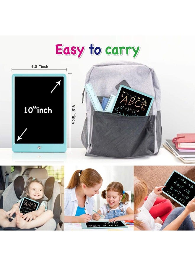 LCD Writing Tablet Erasable Reusable Electronic Drawing Pads 10 Inch Drawing Tablet Kids Tablets Doodle Board Electronic Drawing Board for Adults and Kids Ages 3+ - Image 2