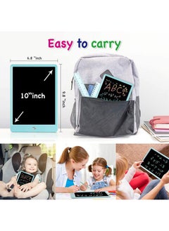 Generic LCD Writing Tablet Erasable Reusable Electronic Drawing Pads 10 Inch Drawing Tablet Kids Tablets Doodle Board Electronic Drawing Board for Adults and Kids Ages 3+  - Image 2
