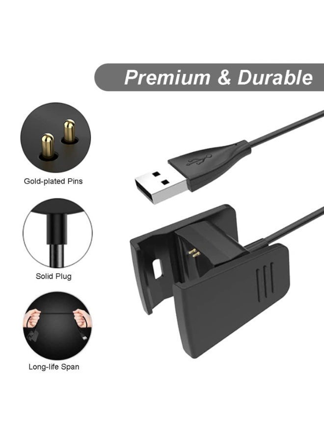 شاحن لشحن فيتبيت 2 تتبعات اللياقة البدنية ، استبدال كابل الشحن USB لشحن فيتبيت 2 [1m / 3.3ft] (2) - Image 4