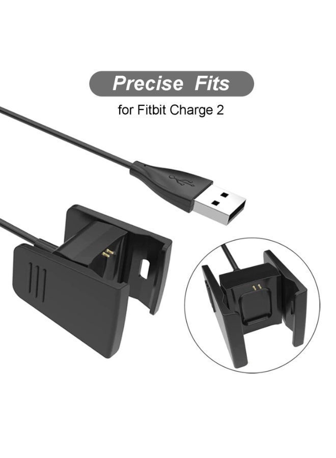 شاحن لشحن فيتبيت 2 تتبعات اللياقة البدنية ، استبدال كابل الشحن USB لشحن فيتبيت 2 [1m / 3.3ft] (2) - Image 3