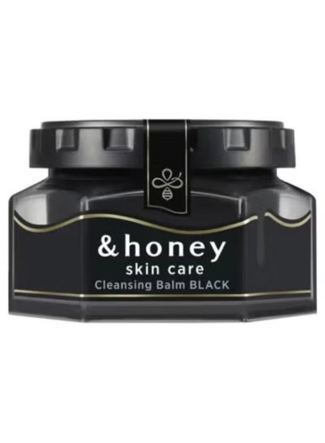 &Honey Cleansing Balm Black 90g – Original Made in Japan Deep Pore Cleansing & Makeup Remover - Image 1