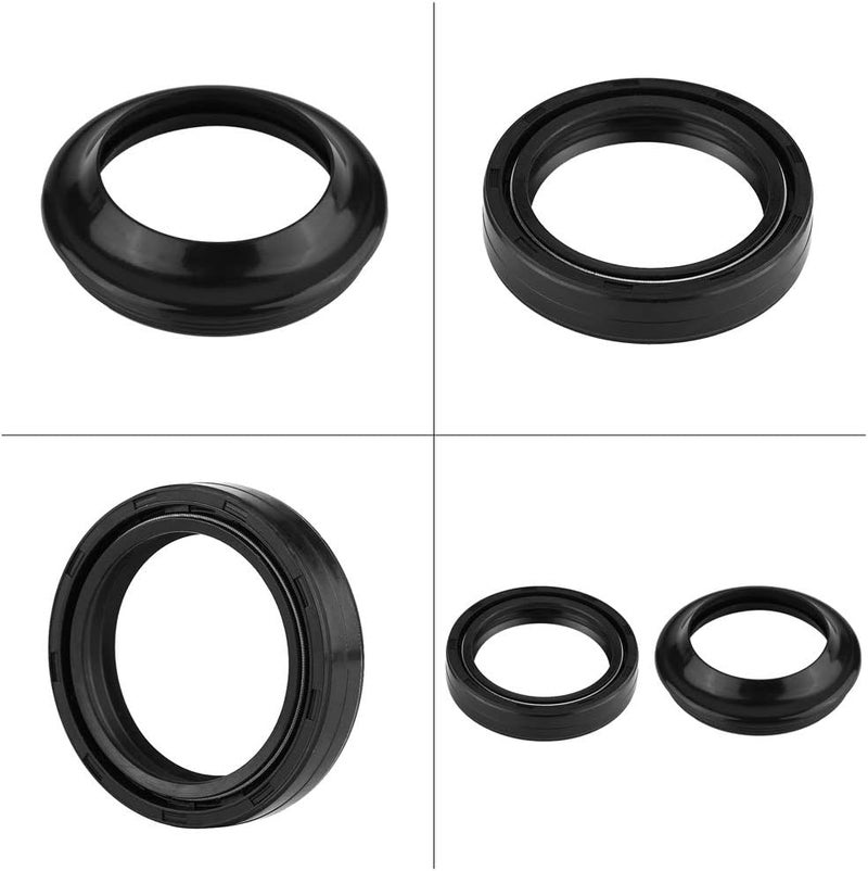 Fork Oil Seal & Dust Seal Wiper Kit Motorcycle Front Fork Shock Oil Seal and Dust Seal Set for GSX750F GSXR750 - Image 2