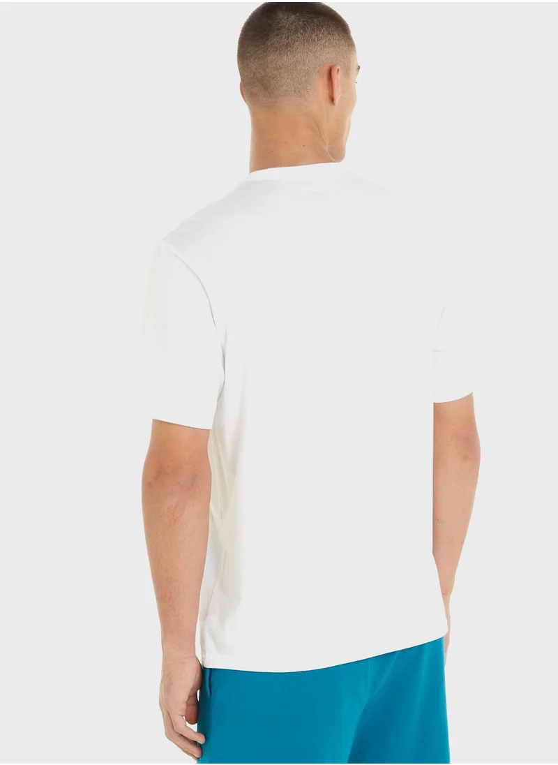 CALVIN KLEIN Logo Crew Neck T-Shirt