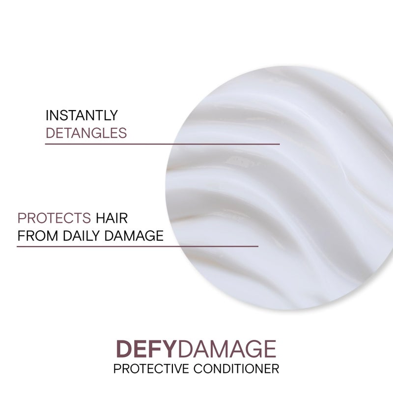 Joico Defy Damage Protective Conditioner | For Color-Treated Hair | Strengthen Bonds & Preserve Hair Color | With Moringa Seed Oil & Arginine | 8.5 Fl Oz - Image 4