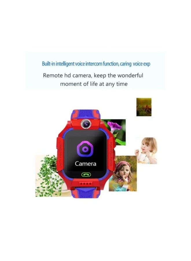 Smartwatch with Camera & GPS – Midnight Red, SIM Card Support, HD Touchscreen, Fitness Tracker, Bluetooth, Waterproof, Perfect for Calls, Notifications, and Daily Activities - Image 3