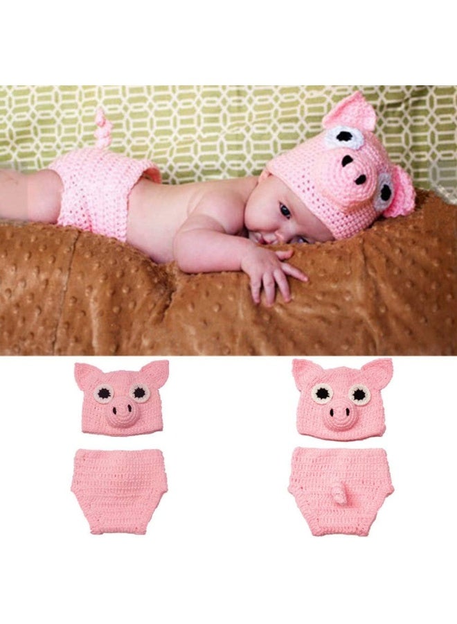 SUNBABY Newborn Photography Props Baby Knitting Wool Material Photography Costume Cute Animal Style Baby Crochet Clothes - Image 1