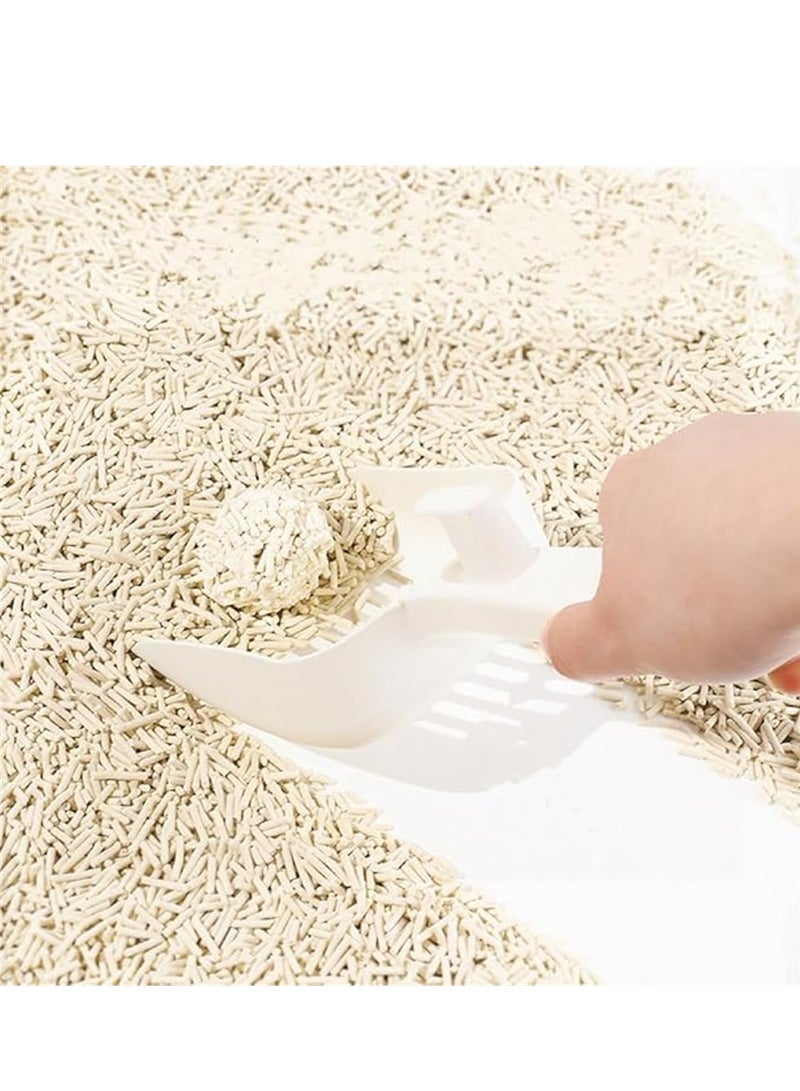 4 Packs Cat Litter, Clumping Biodegradable Absorbent Fragrance Soft Natural Been Tofu Cat Litter (Mixed Bentonite Original, 4 Packs, 24L) - Image 2