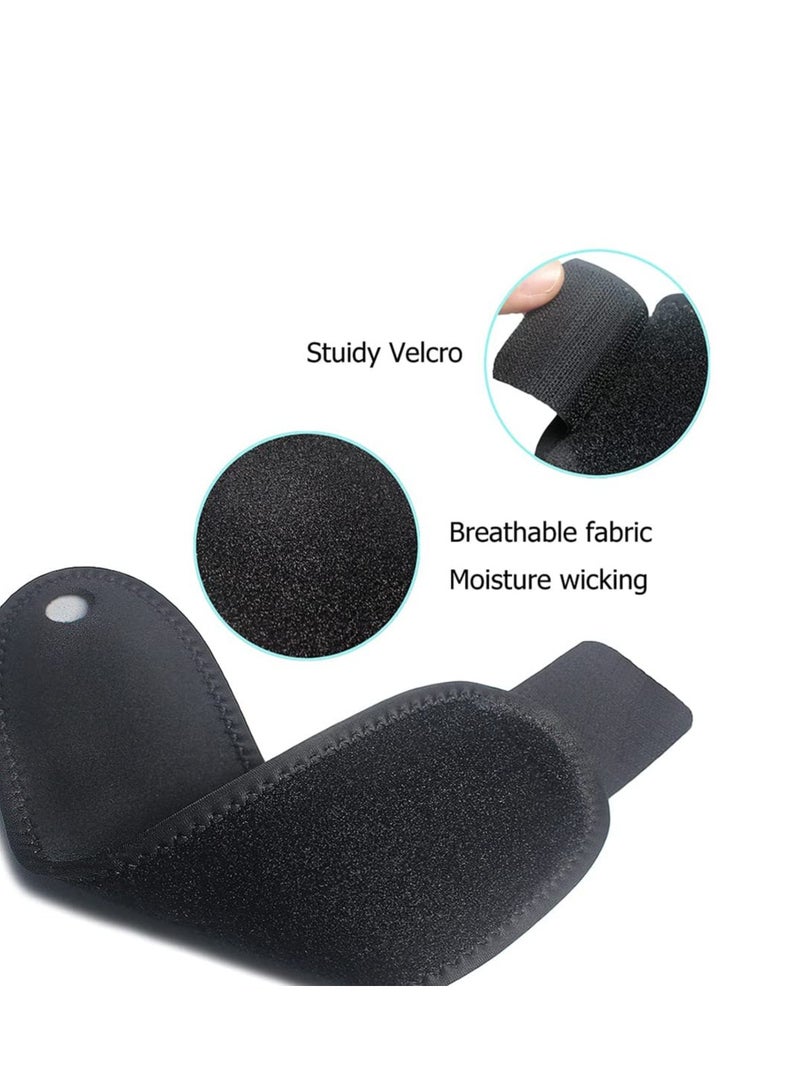 دعامة المعصم لمتلازمة النفق الرسغي، 2 قطعة دعم مرن للمعصم حزام المعصم دعم اليد، دعامة مريحة قابلة للتعديل لدعم المعصم لالتهاب المفاصل والتهاب الأوتار، تخفيف آلام المفاصل - Image 5