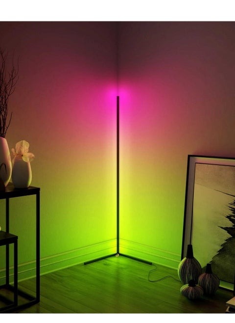 Corner Floor Lamp, RGB Color Changing Corner Lamp