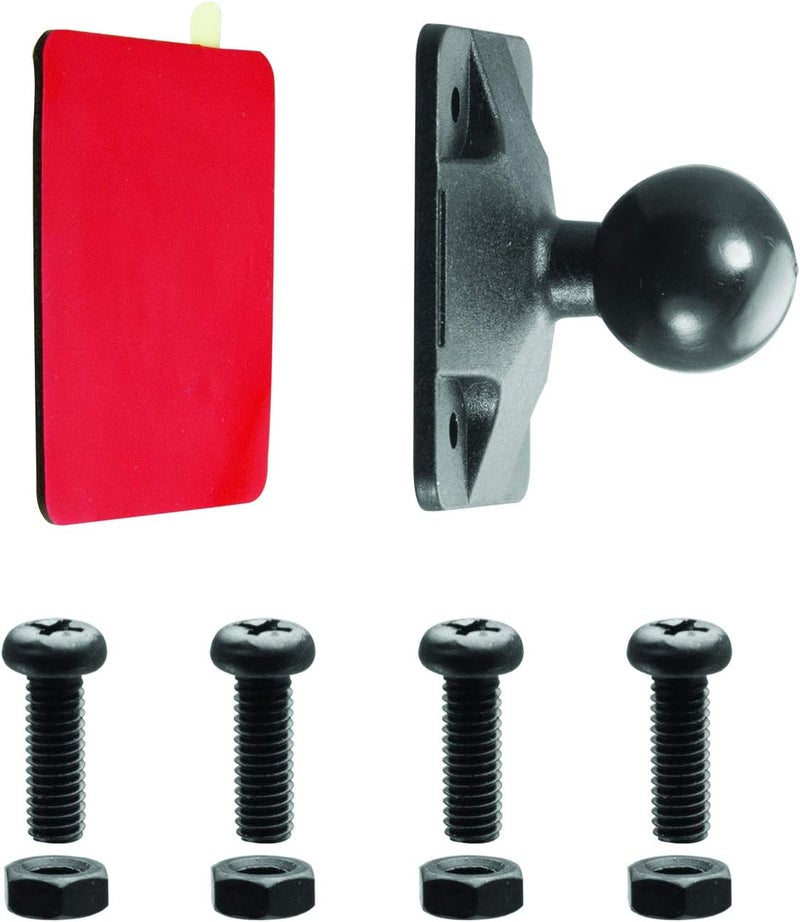 iBOLT 25mm / 1 inch Composite AMPS Adapter Plate for Industry Standard Dual Ball Socket mounting arms,25mm Composite,IBPB-33880 - Image 3
