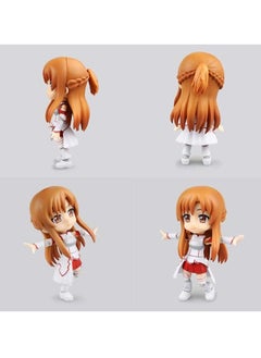 General Sword Art Online series doll model ornaments, face-swappable Asuna PVC model toy decoration collection gifts  - Image 3