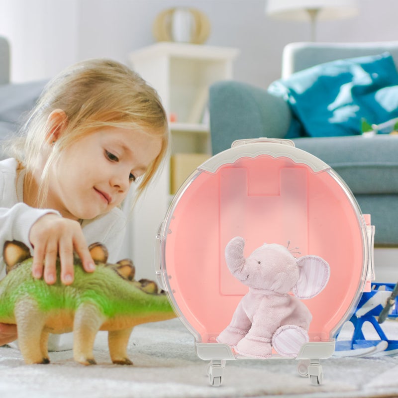 Miniature Doll Suitcase Compact Portable Toy Storage Box Small Carrying Suitcase Model - Image 4