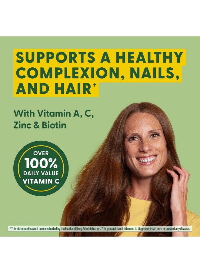 MegaFood Skin, Nails & Hair 2 - for Women & Men - Biotin, Vitamin A, C, Zinc, Vitamin B6, E, Pantothenic Acid - Vegan - Made Without 9 Food Allergens - 60 Tabs (30 Servings) - Image 4
