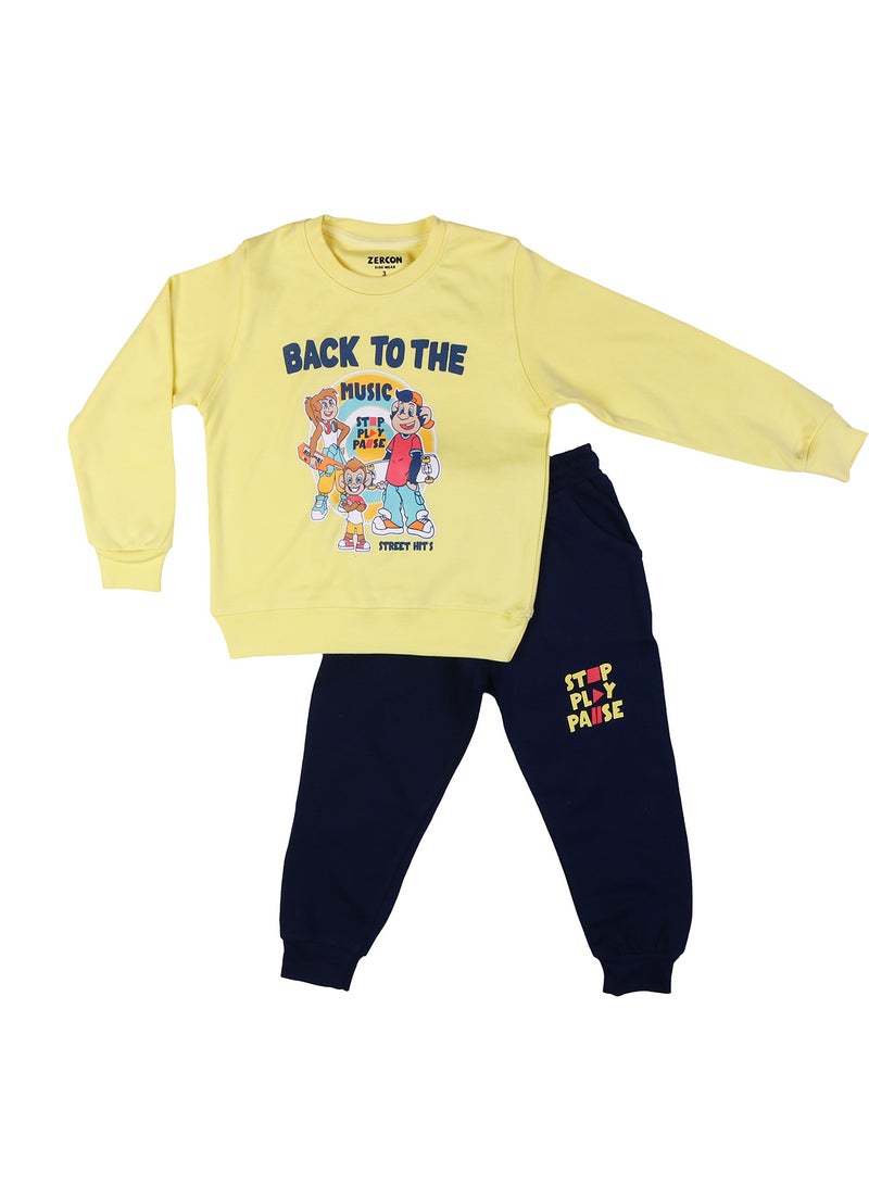 زيركون بيجامة ولادي خريفي 2186 - Image 1