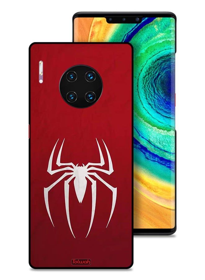 Tolwak Huawei Mate 30 Pro 4G Protective Case Cover Spider Icon - Image 1