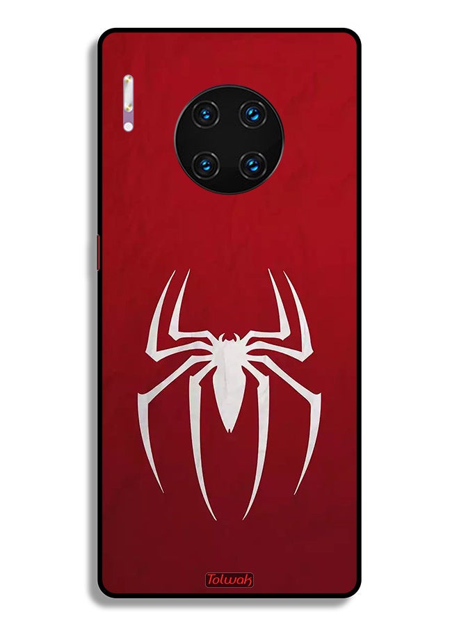 Tolwak Huawei Mate 30 Pro 4G Protective Case Cover Spider Icon - Image 2