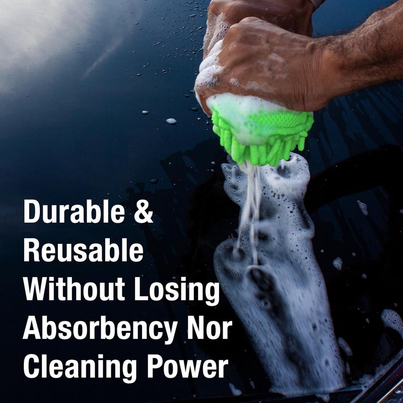 Eurow إسفنجة غسيل السيارات من يوروف كنابي شنيلي - Image 4