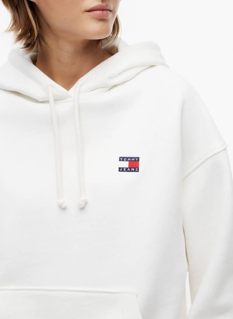 Tommy Jeans Tommy Badge Brushed Terry Boxy Hoody