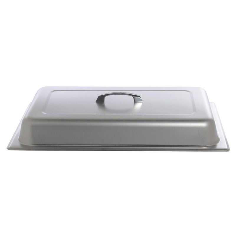 Hubert Steam Table Pan Hotel Pan Cover Full Size Stainless Steel Dome - Image 3