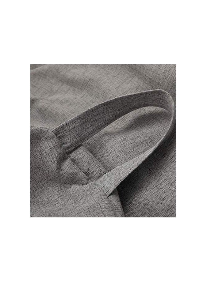 صحاره كرسي بين باج للأطفال والصغار بجيب جانبي – قماش كتان قابل للغسل – قاعدة 50 سم × ارتفاع 100 سم - Image 4