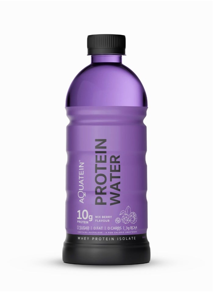 AQUATEIN Aquatein 10G Protein Water Variety Pack, 500ml, 12 Pack Bottles  - Image 3