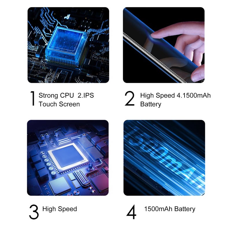Portable Bluetooth Speaker: BT5.0 Technology, Compact Zinc Alloy Shell, 16GB Storage + TF Slot - 3.5Inch IPS Screen, Lossless Audio Support, Multi-Function Mp3 Player for On-the-Go Music, E-Book and O - Image 2