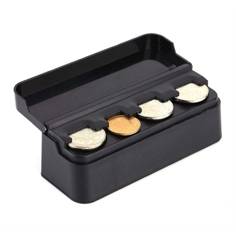 Keenso Car Coin HolderUniversal Storage Coin Money Dispenser Compatible with Most Car Trucks Accessories - Image 2