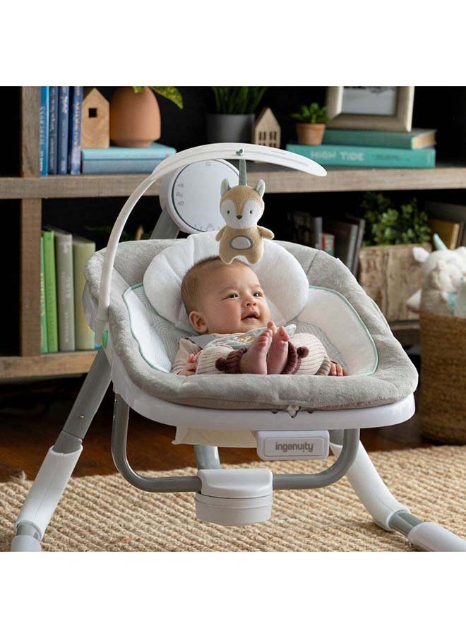 ingenuity - AnyWay Sway Dual-Direction Portable Swing – Ray - Image 1