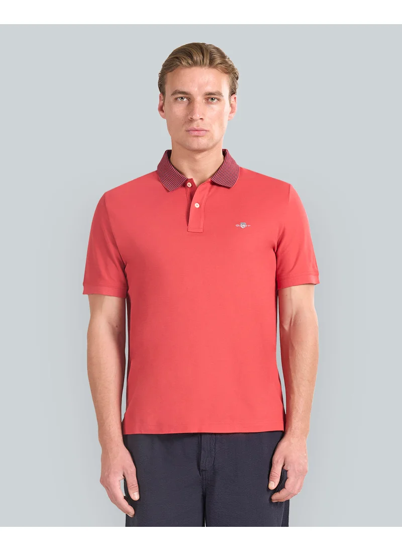 غانت Gant Polo With Tipping Detail For Men