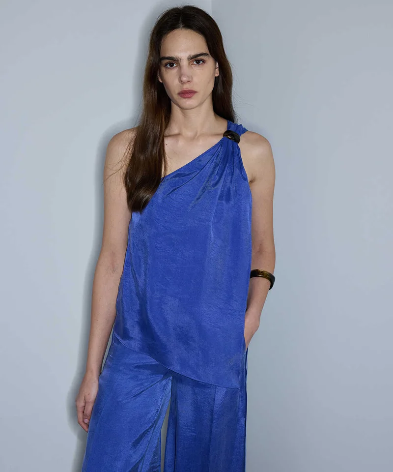 Ipekyol One-Shoulder Blouse