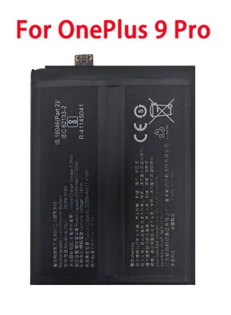 MUNTAQI Replacement Internal Battery BLP827 Compatible for OnePlus 9 Pro (Black) ‚Äì High-Capacity Rechargeable Li-ion Battery for Extended Battery Life, Fast & Safe Charging, Stable Power Performance, and Easy DIY Installation ‚Äì Restore Phone Power Seamlessly - Image 2