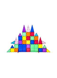 PicassoTiles PicassoTiles Classic Magnetic Building Blocks Set ( 61 Pieces )  - Image 2