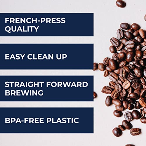Clever Coffee Dripper and Filters, Large 18 oz, Original Classic Design, Safe BPA Free Plastic, dripper coffee maker, drip coffee maker pour over, 100 filters, coaster and lid - Image 4