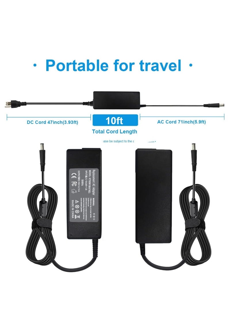 90W 19V 4.74A AC Charger for HP Pavilion All-in-One Desktop 22-3030 22-3110 23-g010 24-g020 18-5110 19-2304 20-B010 20-B013W 20-B014 21-h. 010 2-wire Adapter 1-2024 - Image 3
