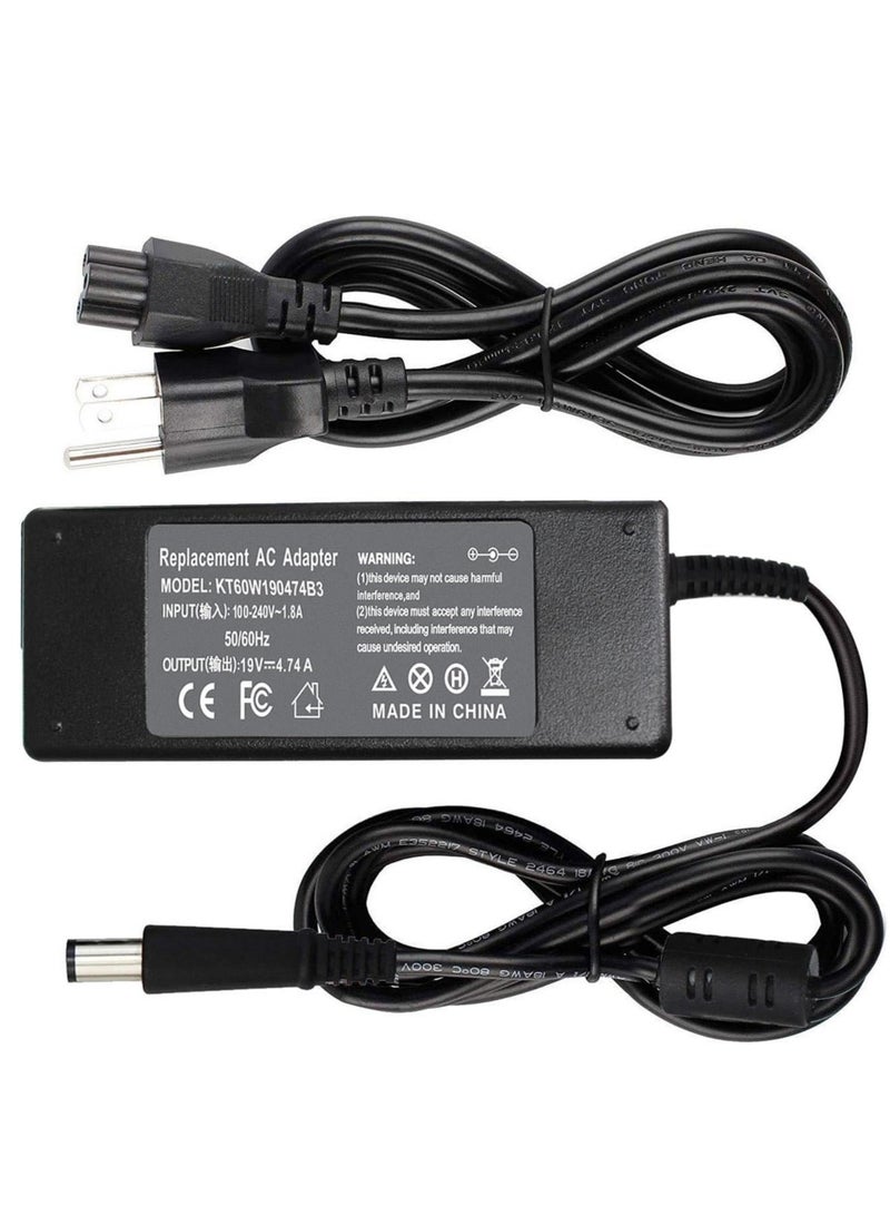 90W 19V 4.74A AC Charger for HP Pavilion All-in-One Desktop 22-3030 22-3110 23-g010 24-g020 18-5110 19-2304 20-B010 20-B013W 20-B014 21-h. 010 2-wire Adapter 1-2024 - Image 4