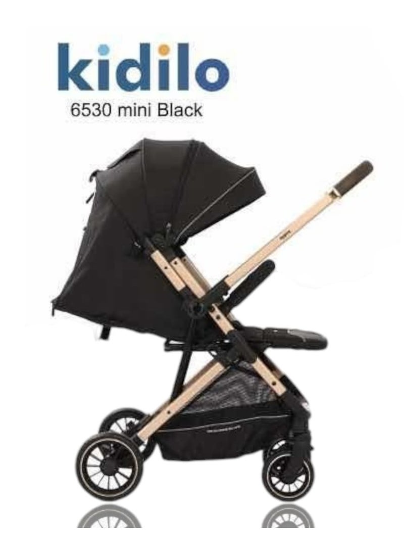 Kidilo - Stroller Kidillo Mini 6530 , Black - Image 1