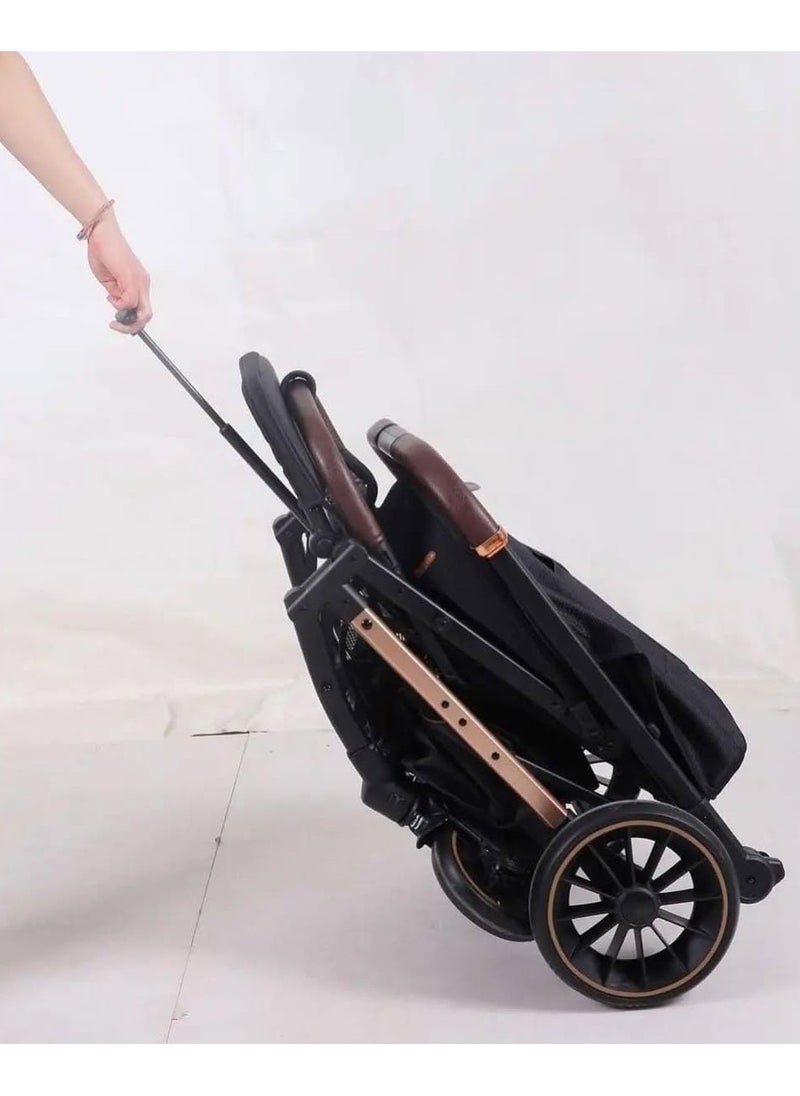 Kidilo - Stroller Kidillo Mini 6530 , Black - Image 1