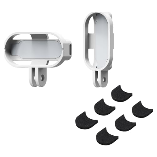 Sruim Insta 360 GO 3GO 3S Magnetic Vertical Horizontal Action Mount Set with Mic Wind Muff for Insta360 GO 3GO 3S - Image 1