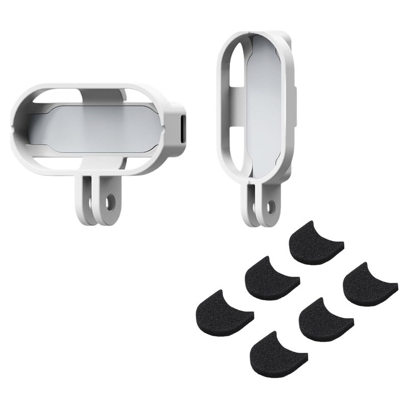 Sruim Insta 360 GO 3GO 3S Magnetic Vertical Horizontal Action Mount Set with Mic Wind Muff for Insta360 GO 3GO 3S - Image 2