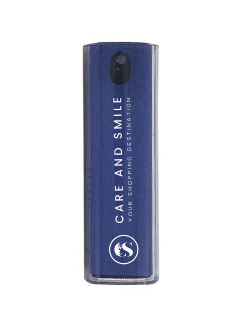 CARE AND SMILE - Care and Smile Mist Cleaner Screen Cleaner Sterilization Disinfection Cleansing Screen Cleaner Spray Safe for All Phones Laptop and Tablet Screens Two in One Spray and Microfiber Cloth BLUE - Image 1