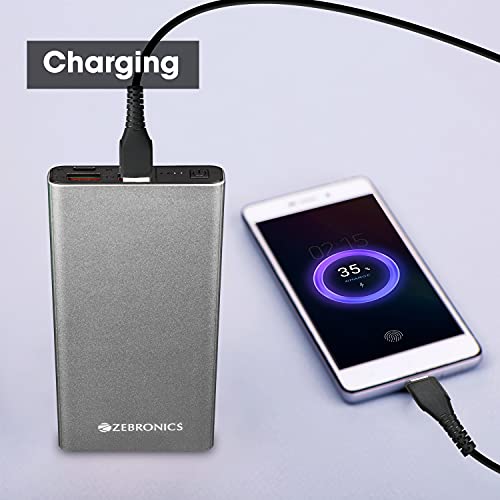 ZEBRONICS Zeb-TU240C Tablet, Smartphone USB to Type C Cable, Charge and Sync, 1 Meter Length (Black) - Image 4