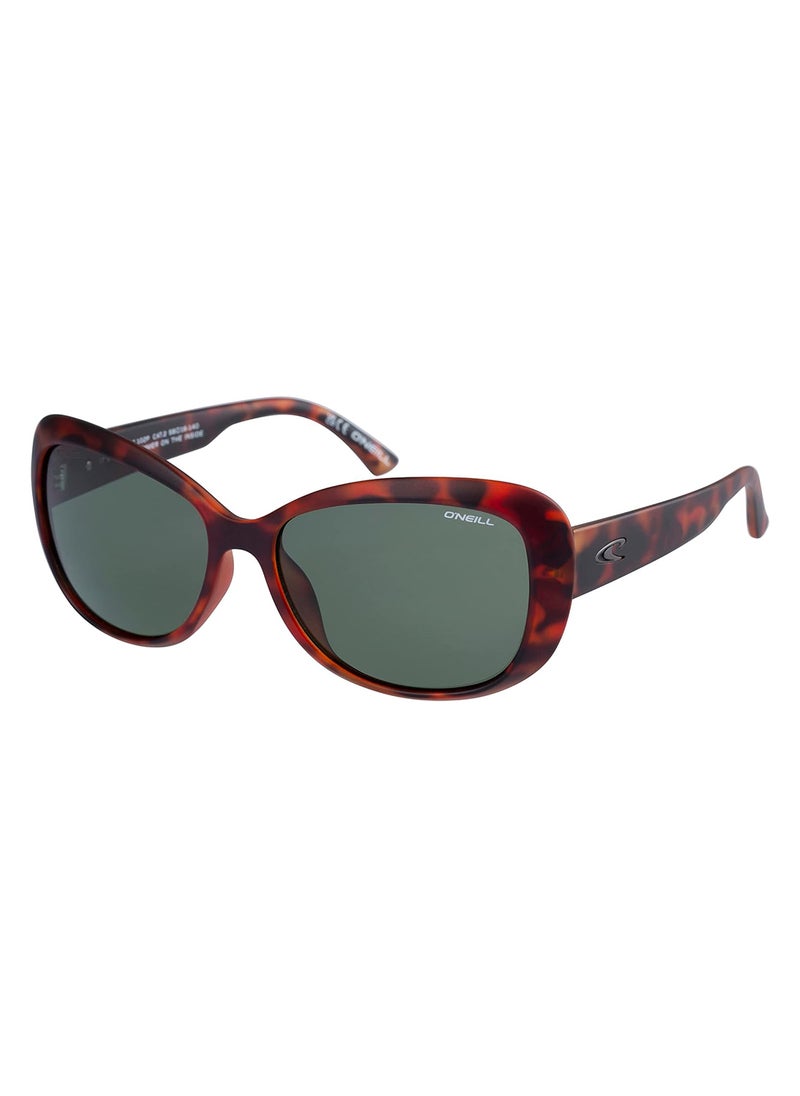 O'NEILL ONS-9010 Women Polarized Butterfly Sunglasses Brown 58 mm  - Image 1
